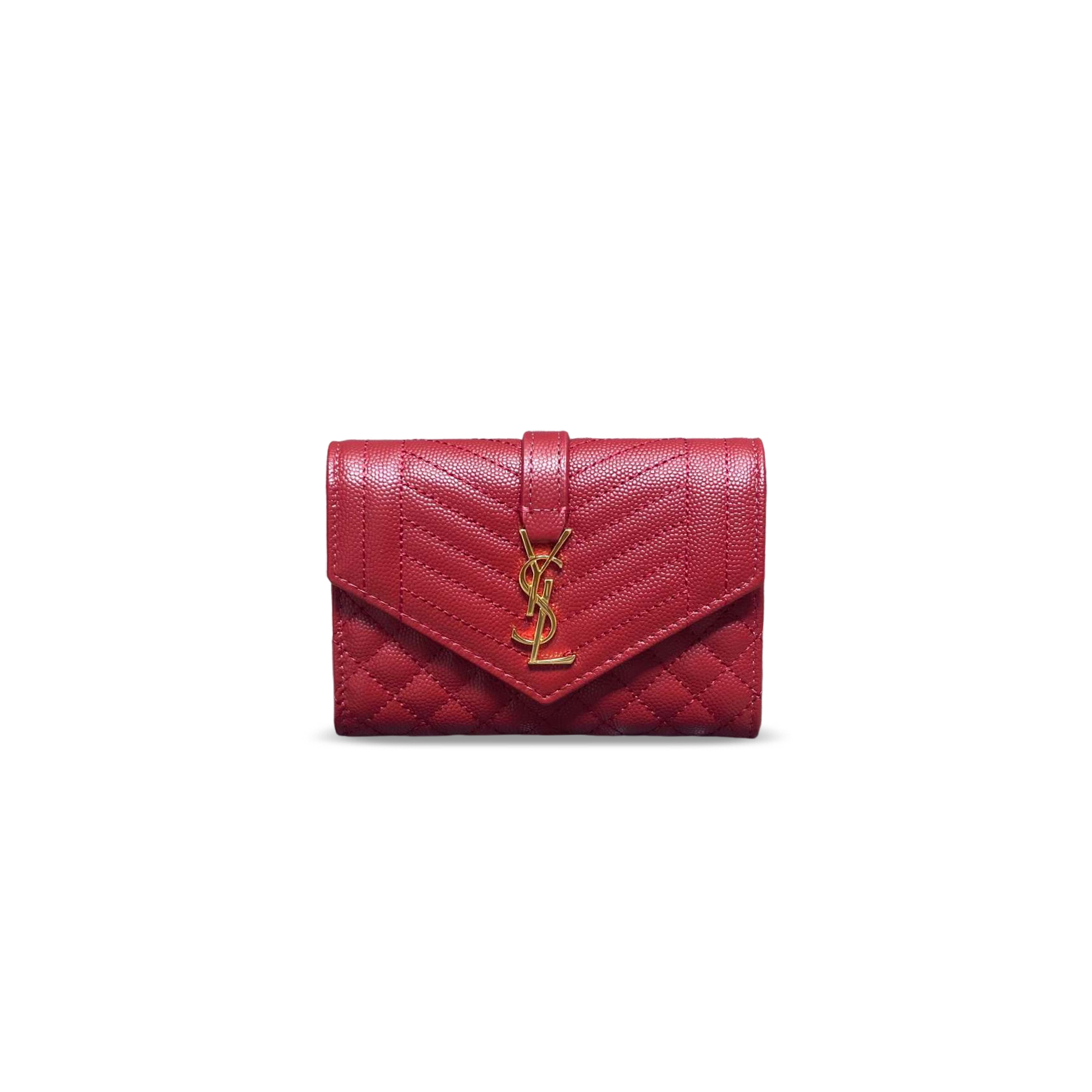 YSL MONOGRAM SMALL ENVELOPE WALLET 651026 (13.5*9.5*3cm)
